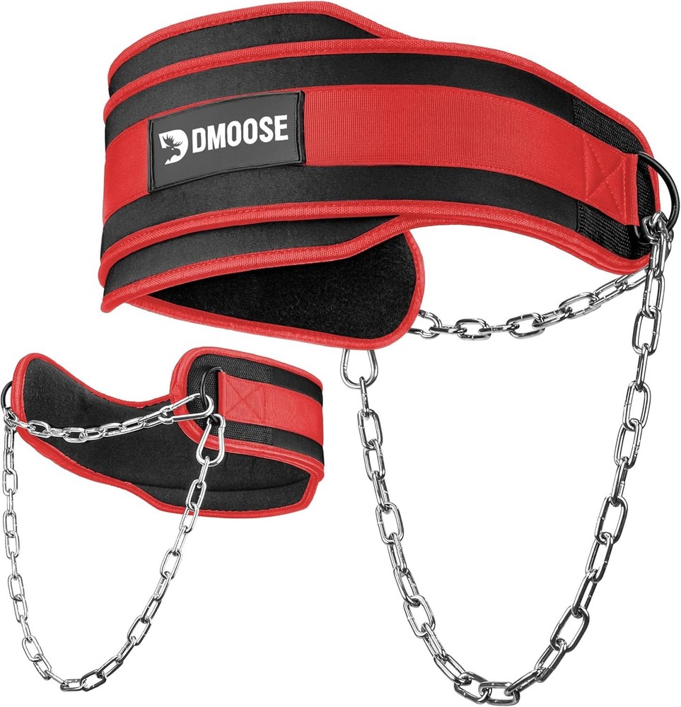 Strength Training Dip Belt with Steel Chain
