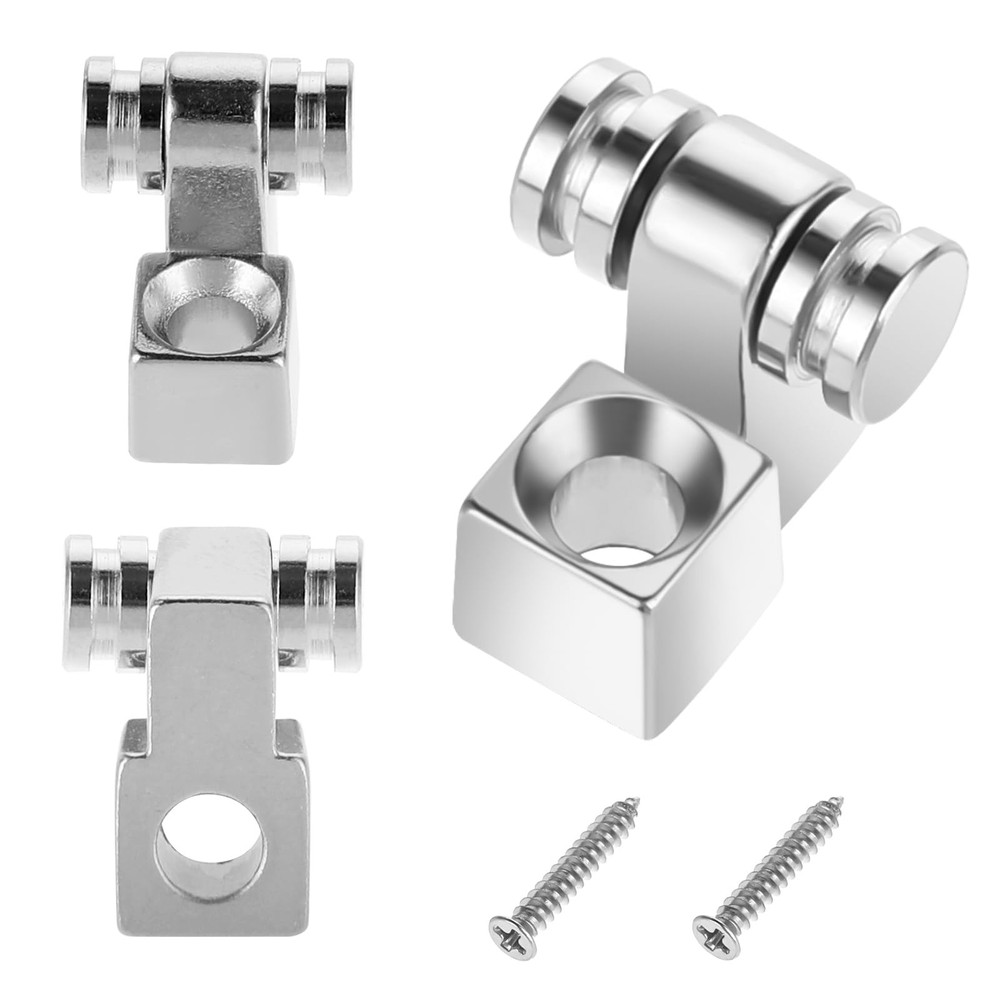 Guitar Roller String Retainers, 4 Pcs String Trees for Electric Guitar, Metal...