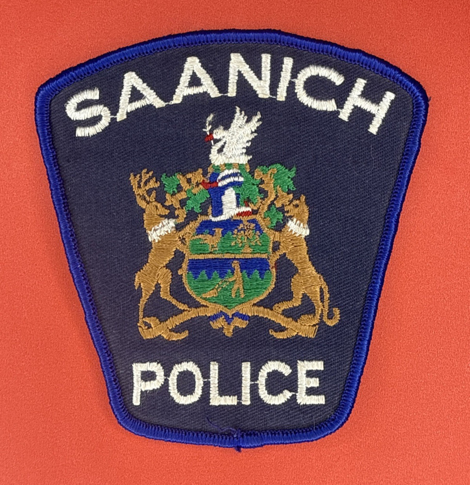 Saanich Police Patch British Columbia Canada