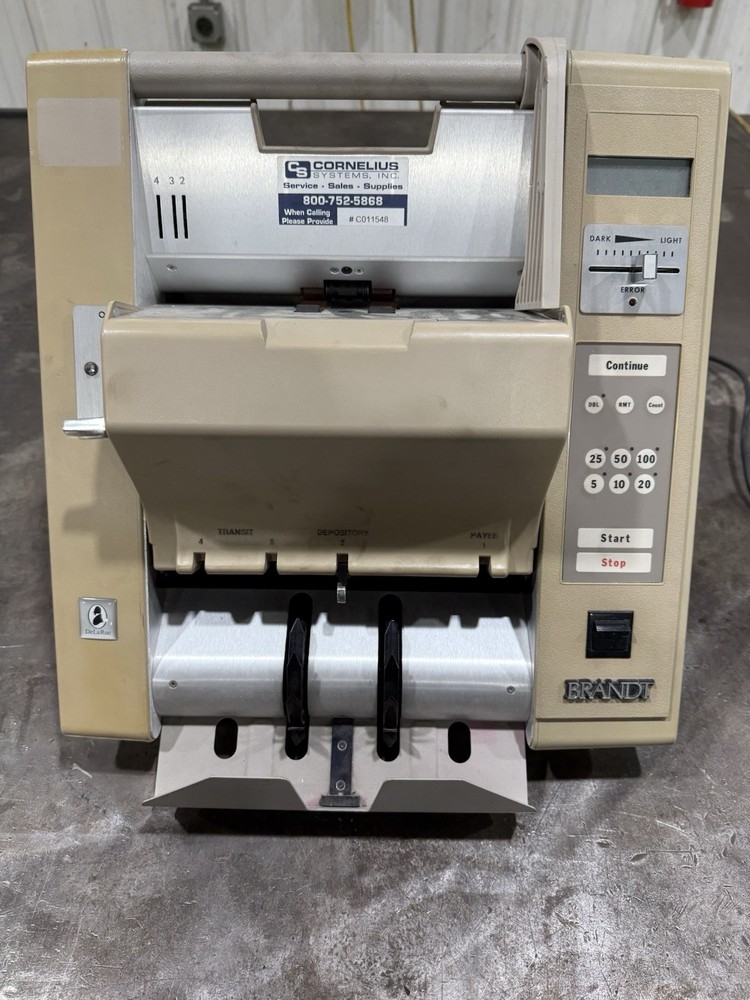 Brandt Vintage Note Counter