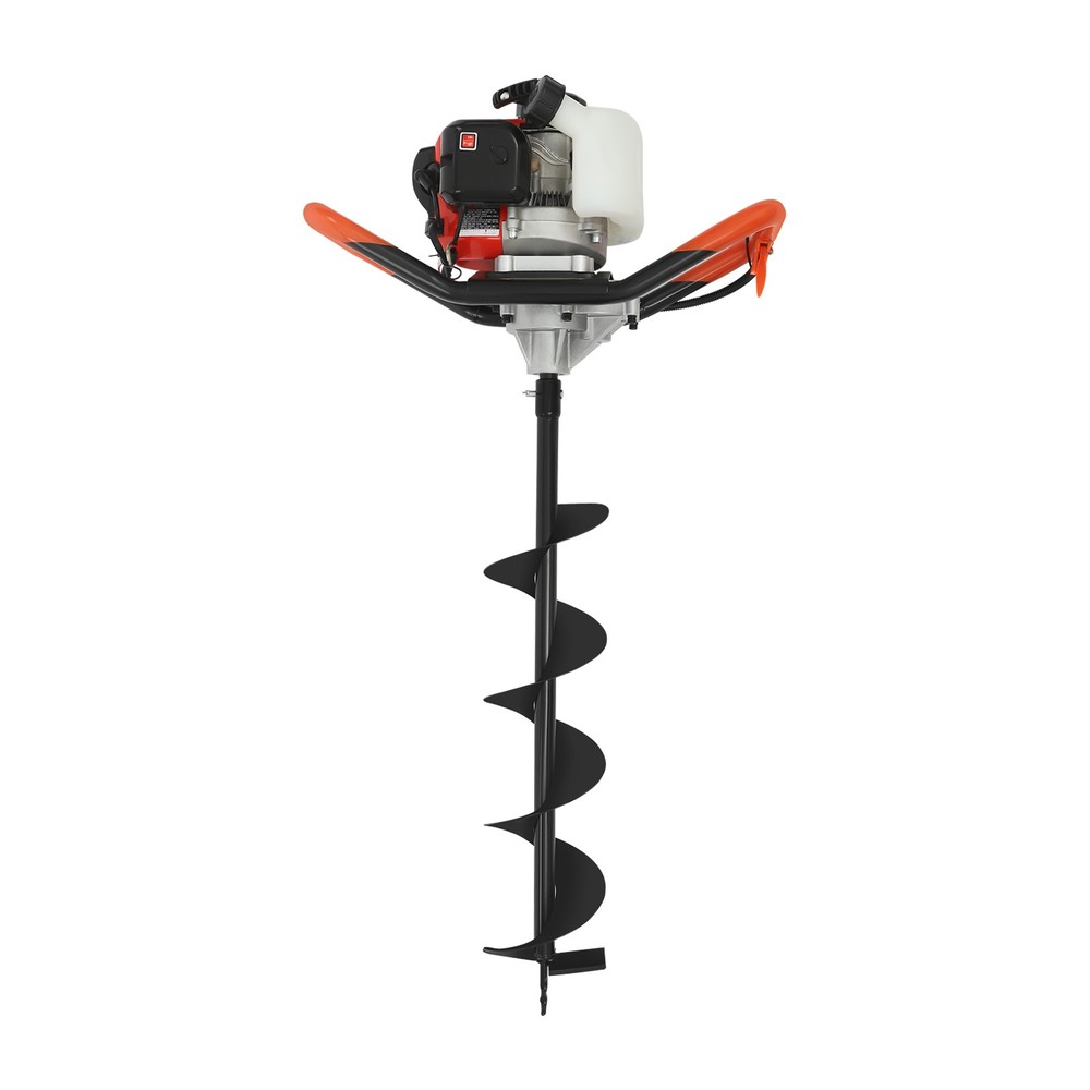 2.3HP Earth Auger Digging Drill Machine Kit Post Hole Digger with 3 Drill Bits
