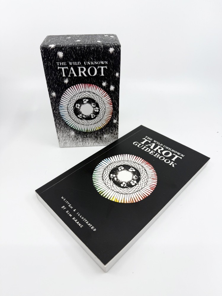 The Wild Unknown Tarot FIRST Edition Kim Krans Independently Published Guidebook