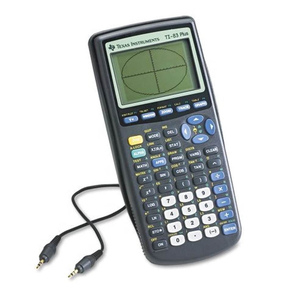 Texas Instruments TI-83 Plus Programmable Graphing Calculator (Packaging and Col
