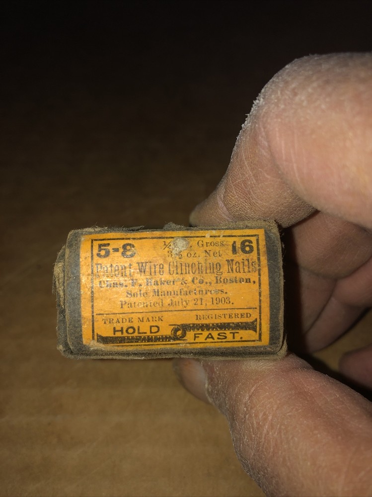 Hold fast Antique nails