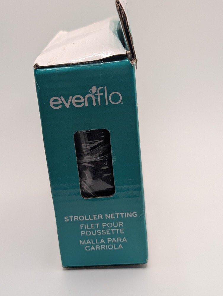 Evenflo Stroller Insect Netting Black Open Box New Item
