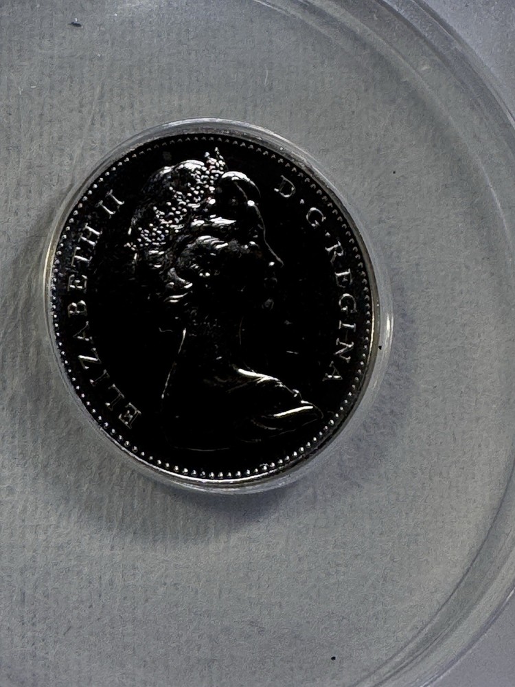 1973 Canada 5 Cents Proof Like Graded MS 68 by ANACS