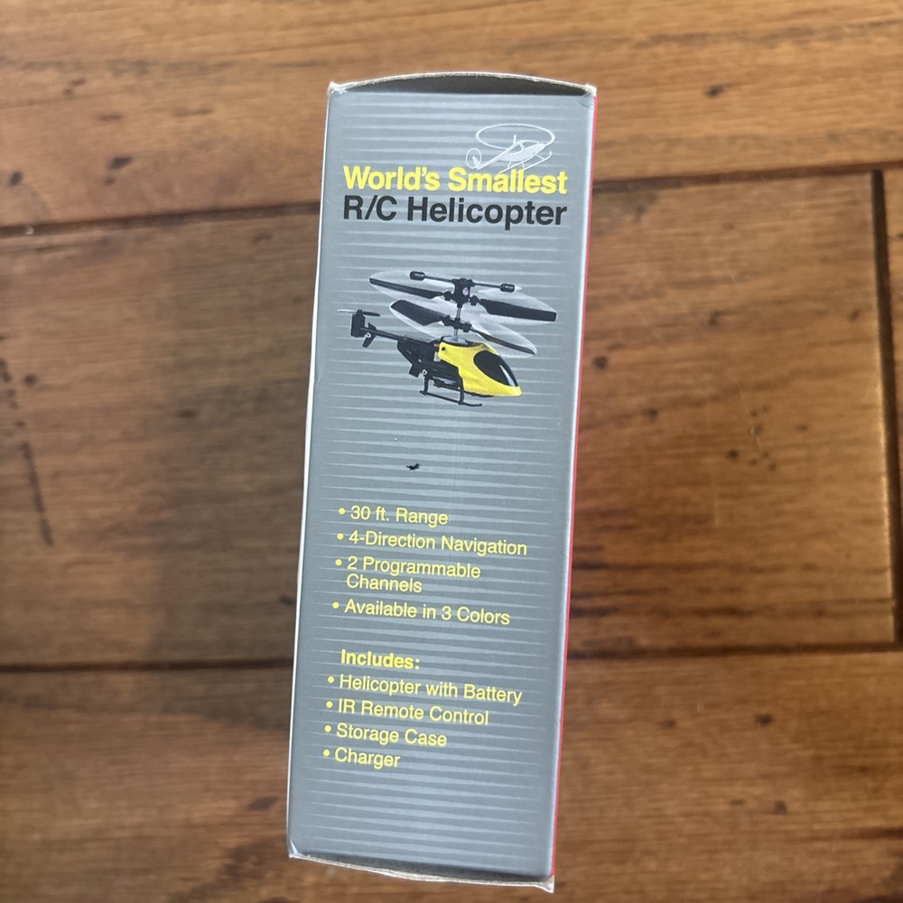 World’s Smallest R/C Helicopter Blue