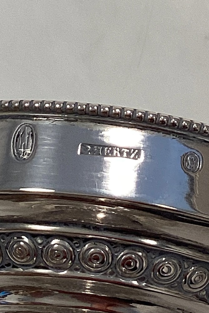 P. Hertz Silver Candlestick