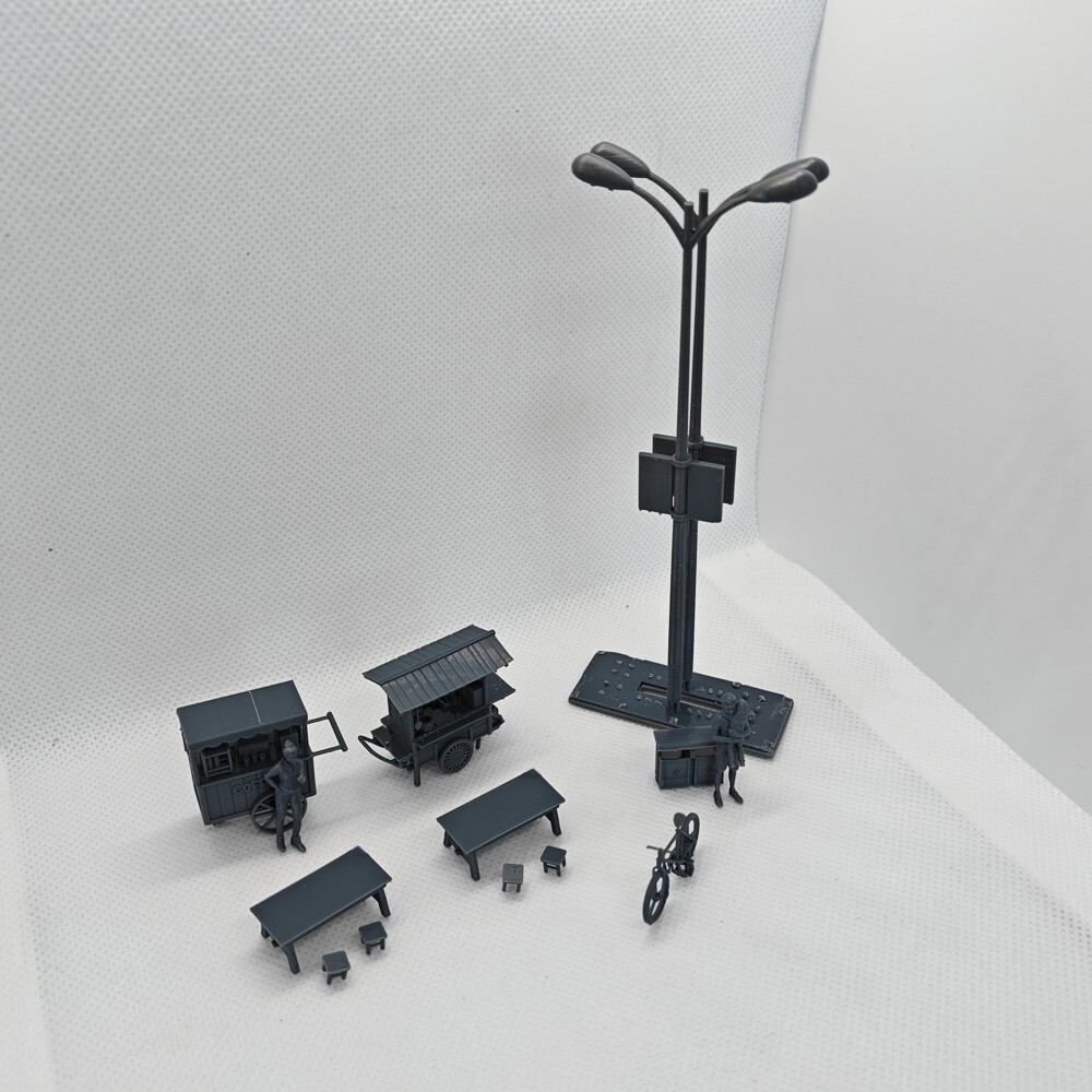 SSMODEL 1:72 Breakfast/Coffee /Roadside stall