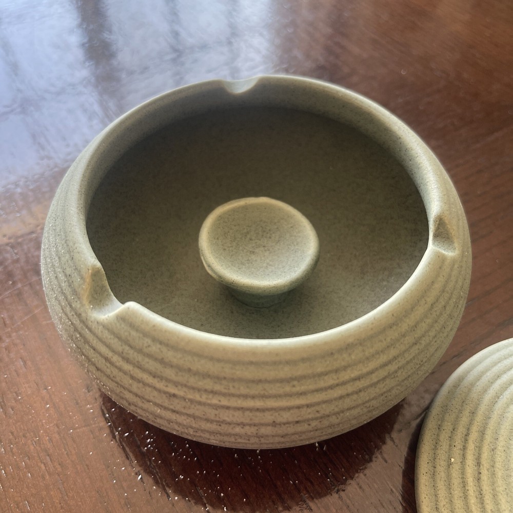 Ceramic Container Decor Jar Holder Home Jar Decor with Lid ashtray