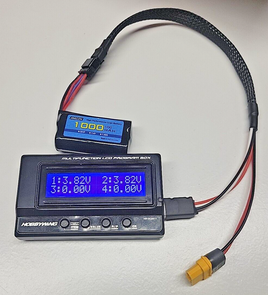 SM4P Compatable Battery Charge Cable for Balance and storage XT60 2S Lipo