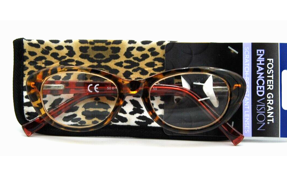 Discounted Foster Grant Cora Reading Glasses Red