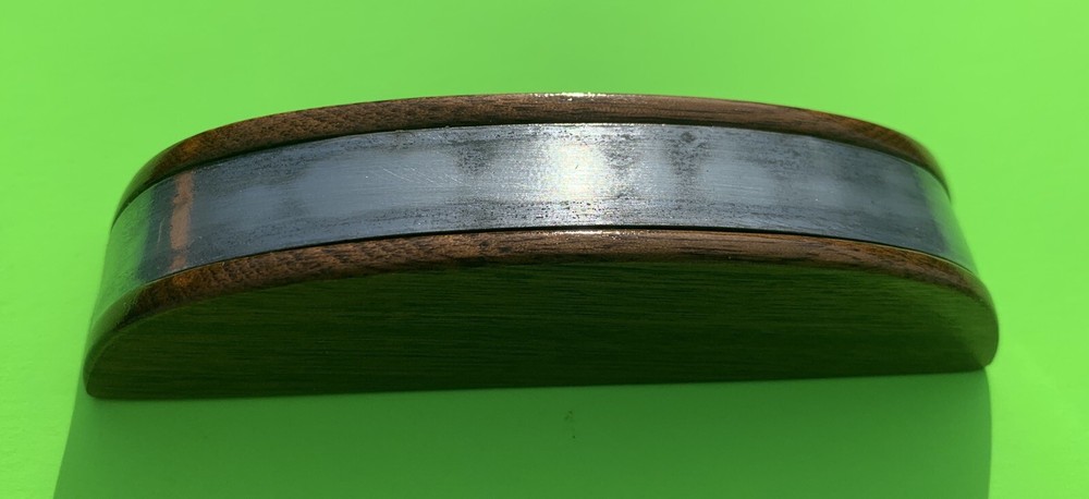 Antique Hardware Walnut Wood Art Deco Drawer Bin Pull Cabinet Handle 3” Centers
