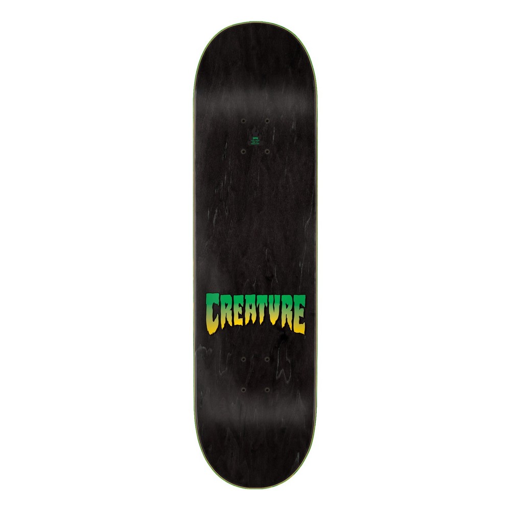 Creature Skateboard Complete Logo Green 7.25" x 29.9"