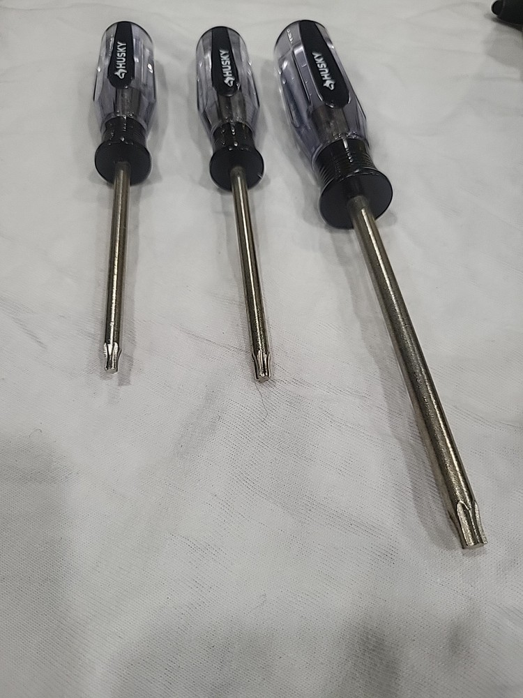 Husky 3 Piece Torx screwdriver set