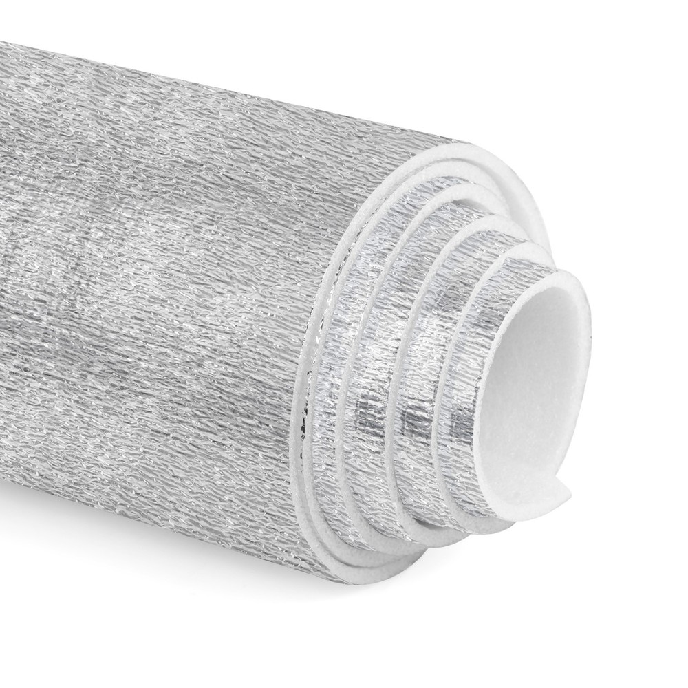 44Sqft Single Side Ceilings Door Reflective Foam Core Insulation Radiant Barrier