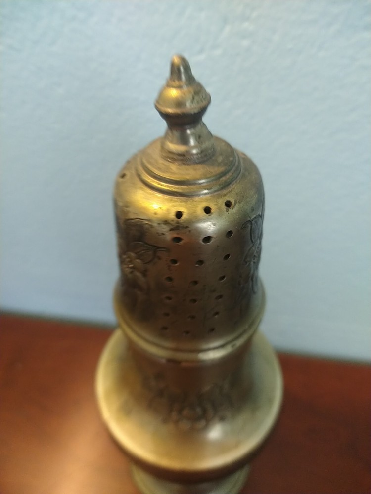 Vintage Sugar Shaker Caster Silverplated 8.5" Tall