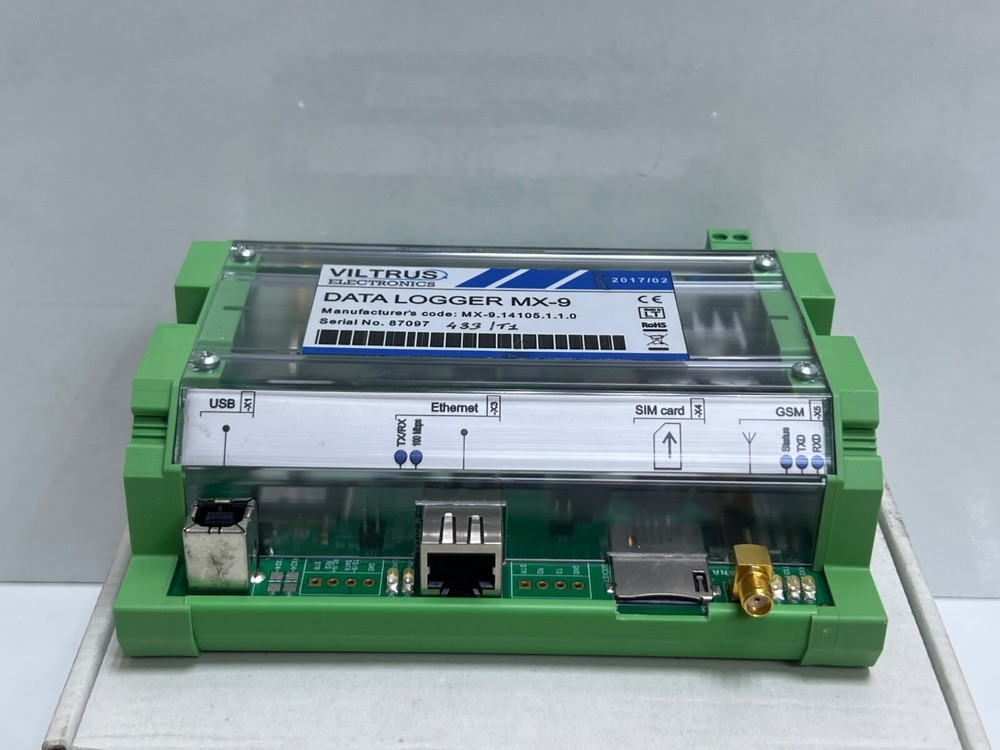 VILTRUS ELECTRONICS DATALOGGER MX-9.14105.1.1.0