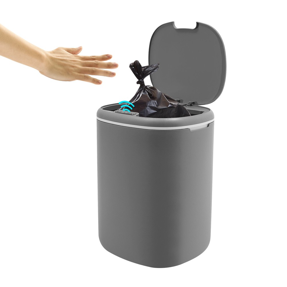 5.2 Gallon Automatic Sensor Trash Can, Touchless 20L Trash Bin Bathroom Kiitchen