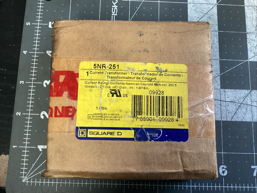 Square D 5NR-251 Current Transformer (LPW63O)