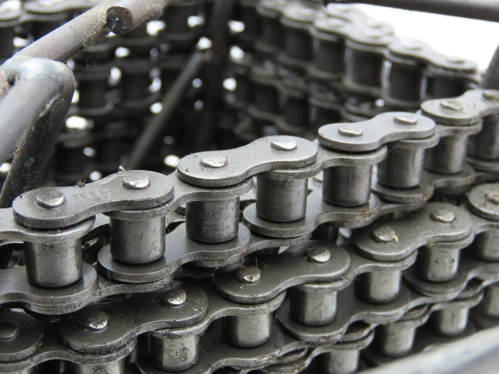 Peer #40 Roller Chain Riveted 37' Reel