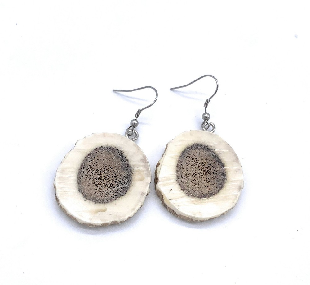 Deer Antler Earrings