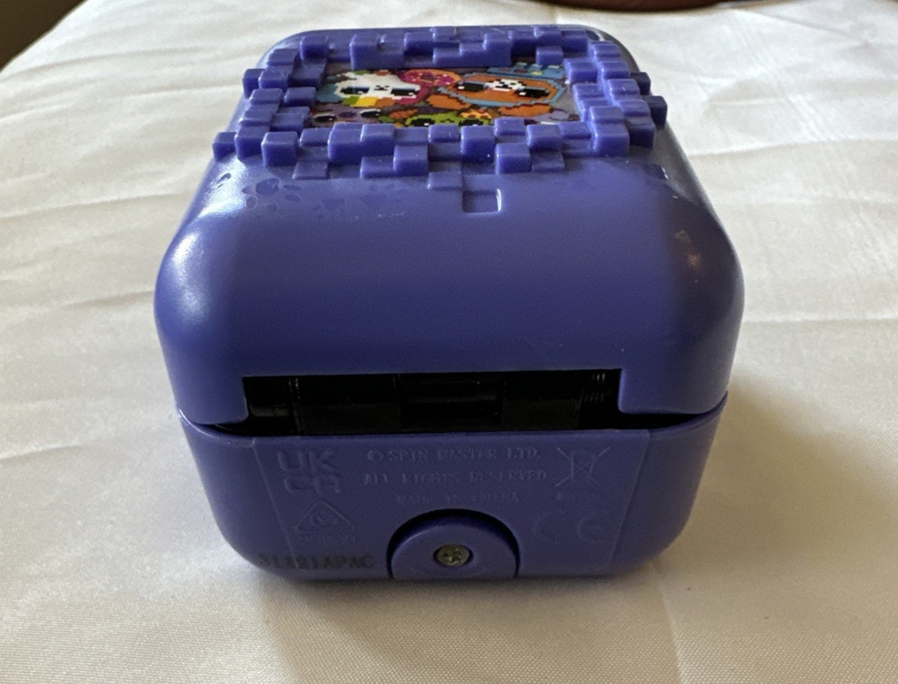 Bitzee Magical Interactive Digital Virtual Pet Purple Tobidase Spin Master Toy