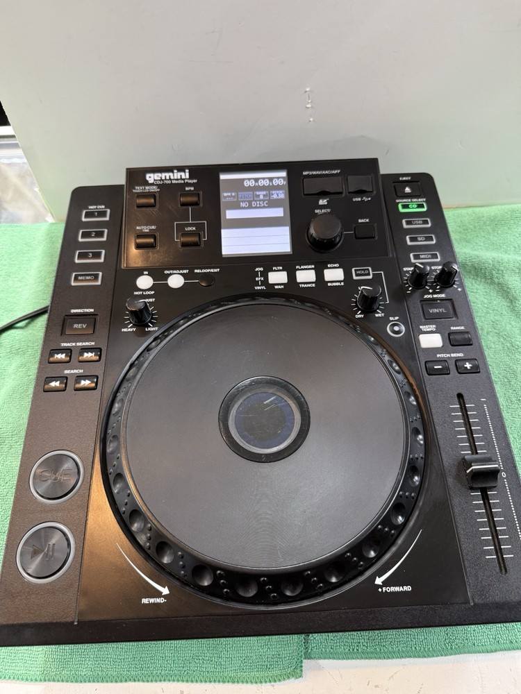 Gemini CDJ-700 Media Player CD/MP3/SD/USB