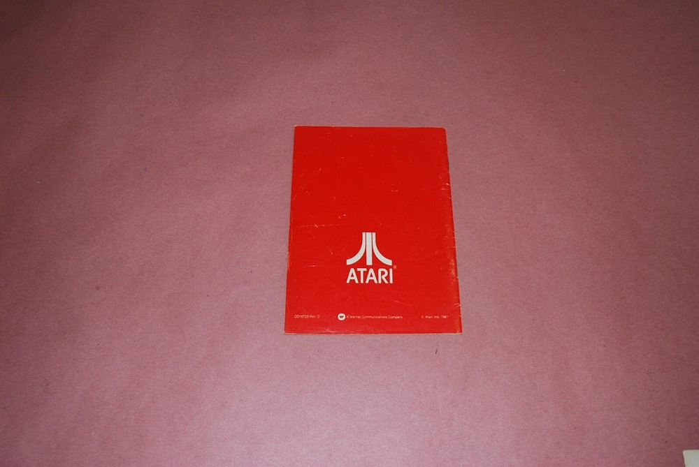 ATARI CATALOG 45 GAME PROGRAM CARTRIDGES