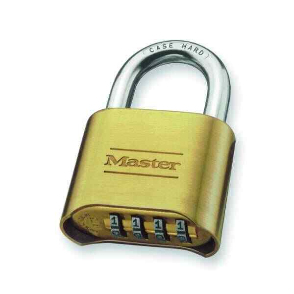 Master Lock Set Your Own Combination Padlock - Brass (175)
