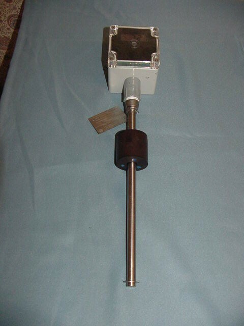 GEMS XM-800 Compact Analog Sensor Level Cube Display 9V Battery 10" Long 120749