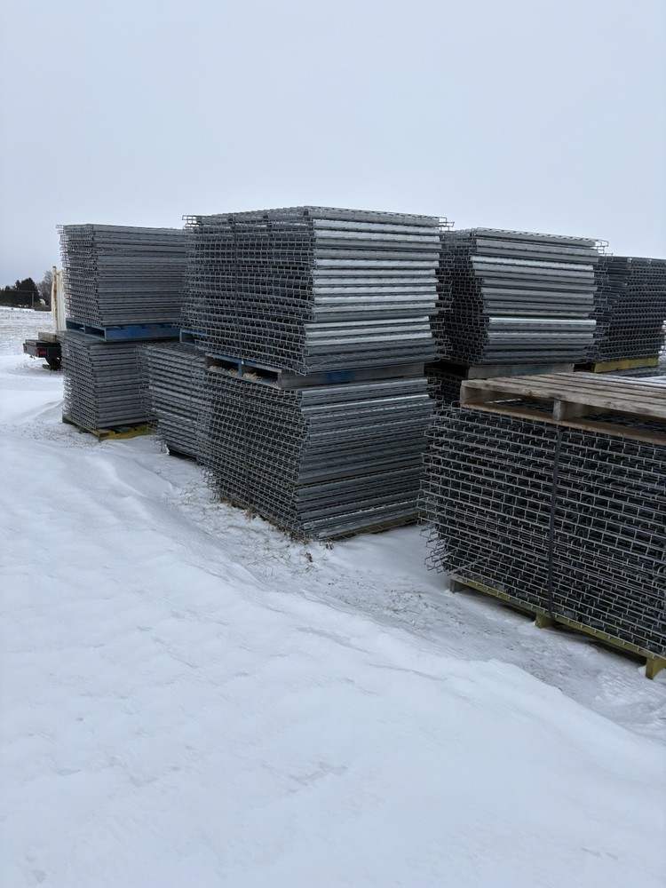 Tear Drop Pallet Racking Beams And Wire Decks