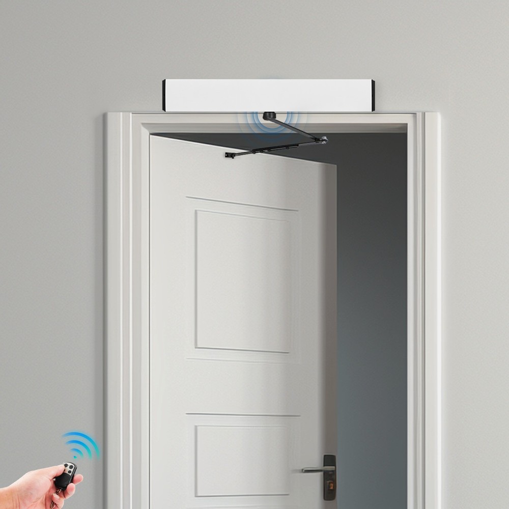 Automatic Swing Door Opener With Control Panel & Switches With Remote Controls