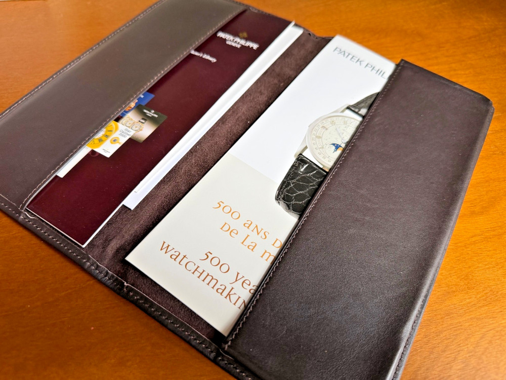 Patek Philippe Leather Folder And Booklet