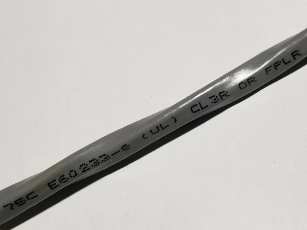 Carol E1054S 14/4C Media/Communication/Security/Control Cable Riser Gray /50ft