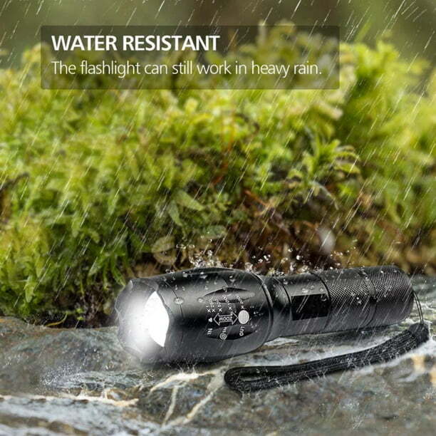 Super Bright Tactical Military LED Flashlight flash light 2000 Lumen 10000 LUX!