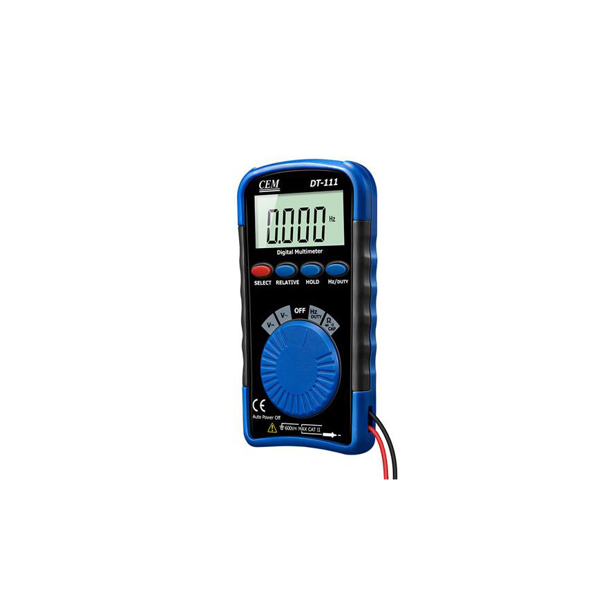 DT-111 Mini Pocket Digital Multimeter Data Hold Max Hold Auto Power Off #