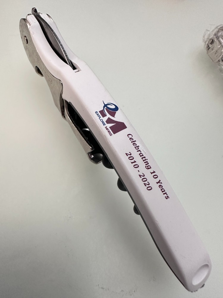 Murano EXPLORE MARS 10 Years Waiters Corkscrew Wine Key Opener