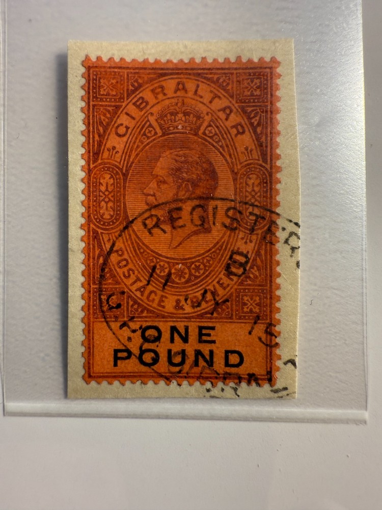 GIBRALTAR SG #85 1912-24