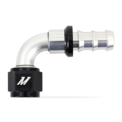 Push-Lock Fitting, 10AN, 90-Degree