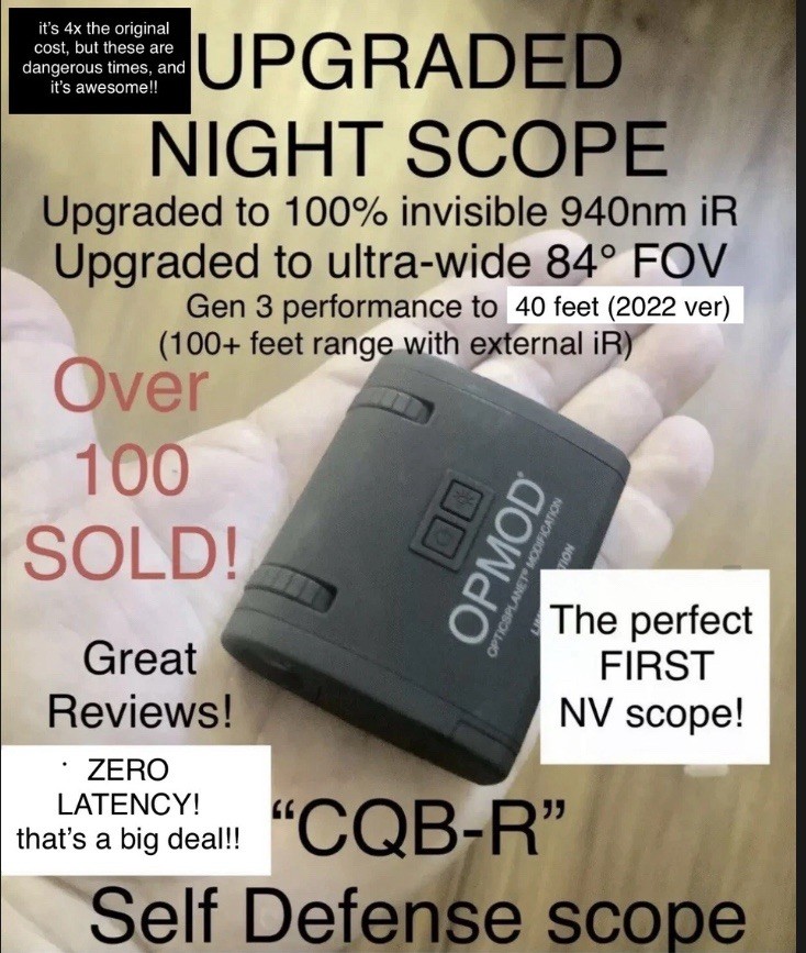 UPGRADED Opmod DNV 1.0 Limited Edition  Night Vision