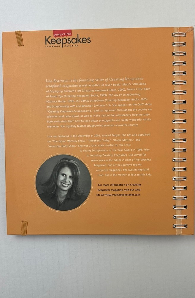 Keepsake scrapbooking book, Page Layout