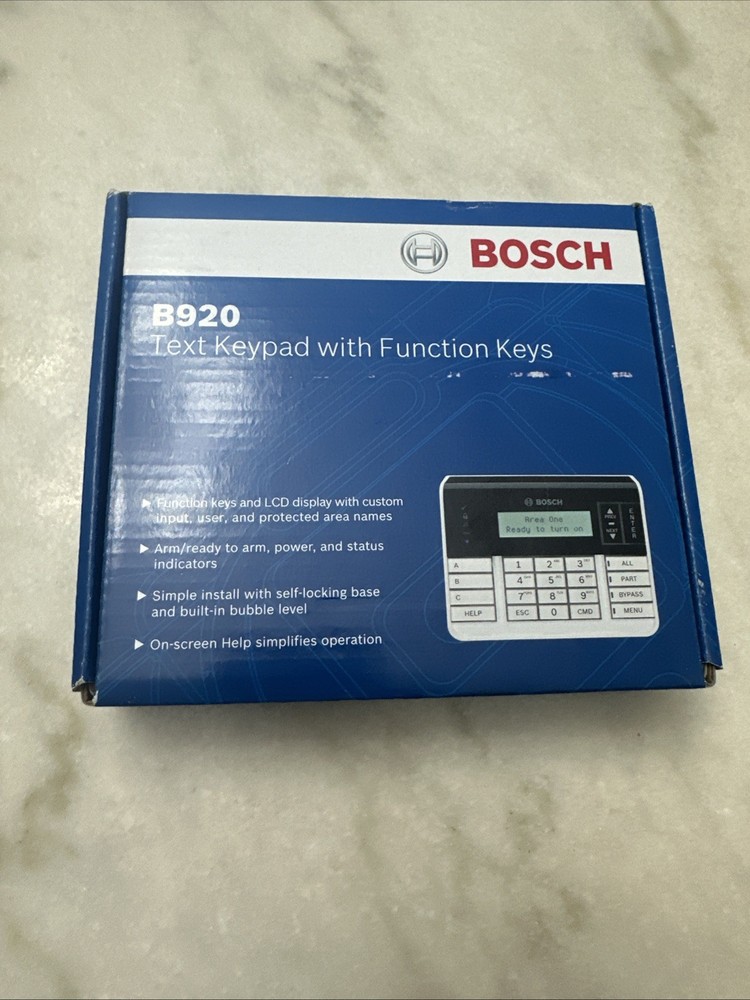 Bosch B920 Text Keypad With Function Keys
