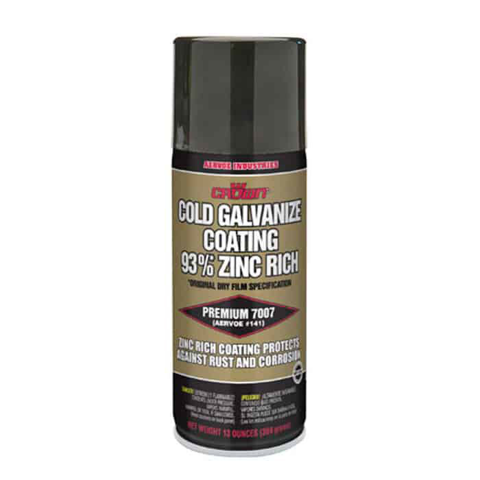Aervoe 7007 13-Oz 93% Zinc-Rich Coating Cold Galvanizing Compound-Spray Can