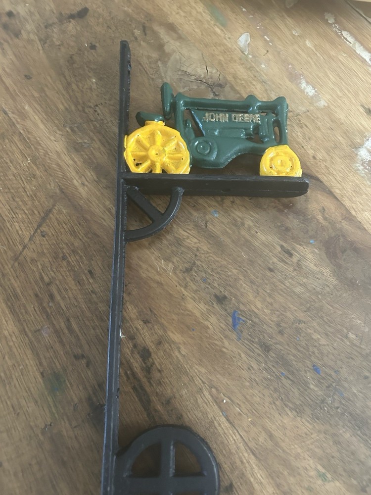 Cast Iron Wall Bracket John Deere