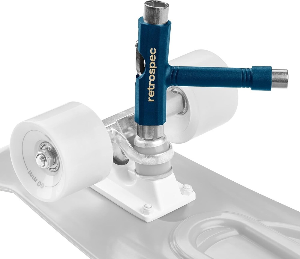 Retrospec Upkeep All-in-One Multi-Function Portable Skate Tool 2-in-1 , Navy