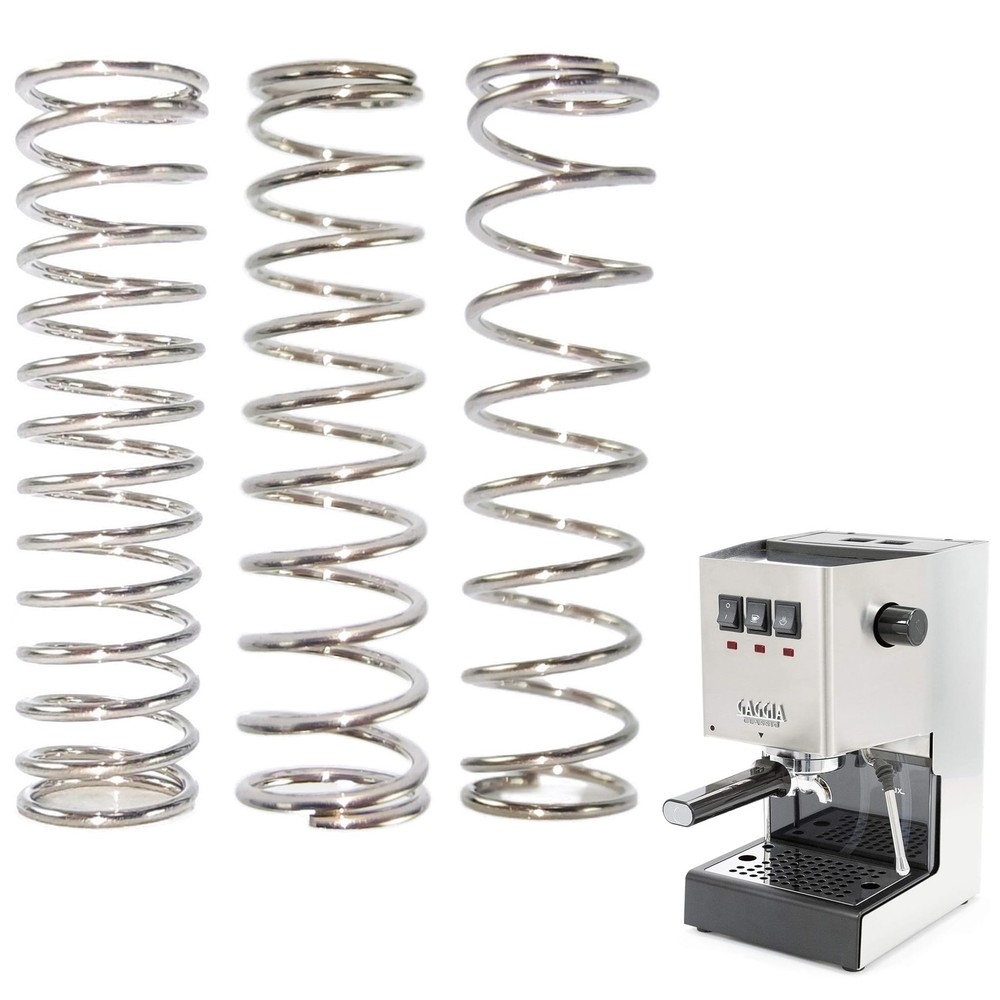 9 Bar 8 6.5 OPV Spring Modification for Gaggia Classic small, Silver