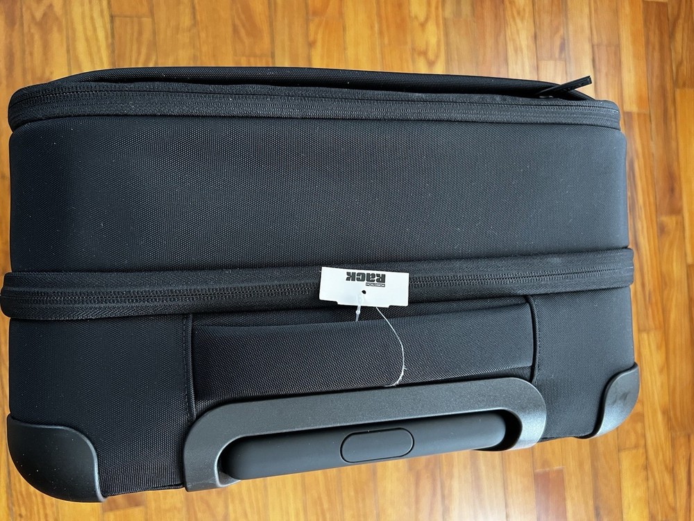 Away Softside flex carry on Expendable Luggage Black