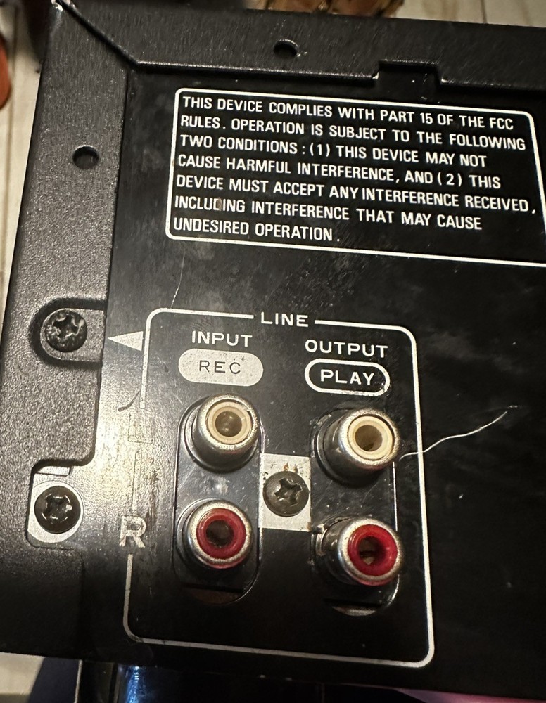 Optimus SCT-56 Stereo Cassette Deck