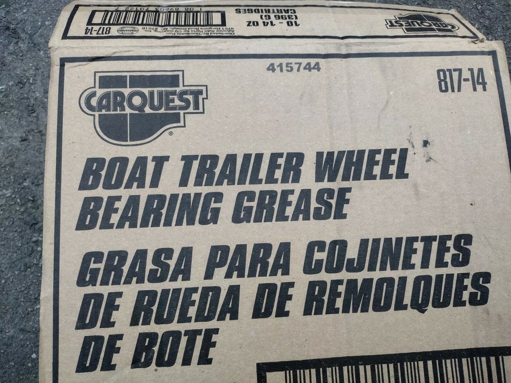 CarGrease tuve Auto BOAT Trailer Wheel Bearings